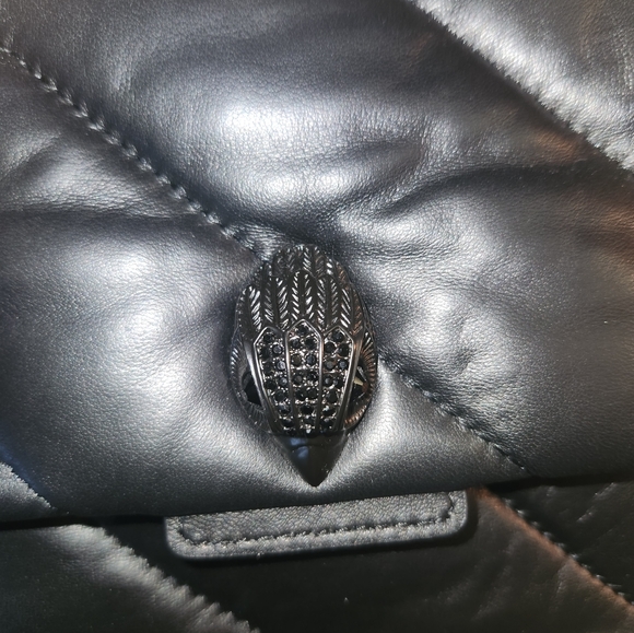 Kurt Geiger Kensington XXL Quilted Leather Shoulder Bag - Picture 4 of 8